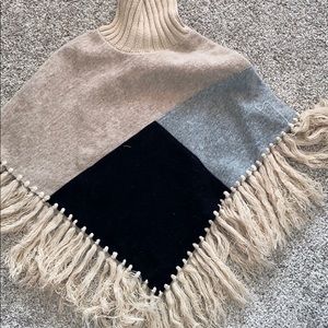 poncho sweater